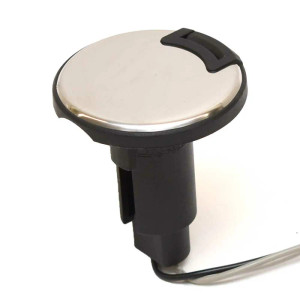 ATTWOOD BOAT PLUG-IN BASE 910R2PSB-1 | LIGHTARMOR 910R-SERIES ROUND 2-PIN