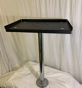 Fleming Sales 11818 Marine Pedestal With Table For Blackstone 17" Griddle - 11818 Fleming Sales 11818 Marine Pedestal With Table For Blackstone 17" Griddle - 11818