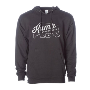 Kuma Outdoor Gear 209-km-ksh-bb-2xl Script Hoody Xxl, Black - 209-KM-KSH-BB-2XL