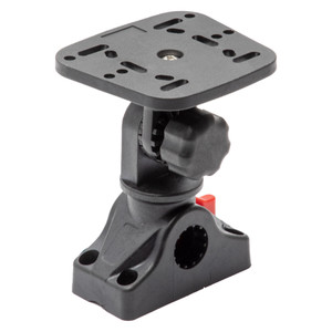 Extreme Max 3006.8658 Universal Fish Finder Head Unit Mount With Pivoting Bracket (square Mount) - 3006.8658 Extreme Max 3006.8658 Universal Fish Finder Head Unit Mount With Pivoting Bracket (square Mount) - 3006.8658