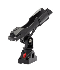 Extreme Max 3006.8615 Fishing Rod Holder With Adjustable Post And Locking Fixed-mount - 3006.8615