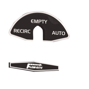 Flow-rite Md-dcl-003-wht System 3 Actuator Recirc/empty/auto - Replacement Decal Black/white - MD-DCL-003-WHT Flow-rite Md-dcl-003-wht System 3 Actuator Recirc/empty/auto - Replacement Decal Black/white - MD-DCL-003-WHT
