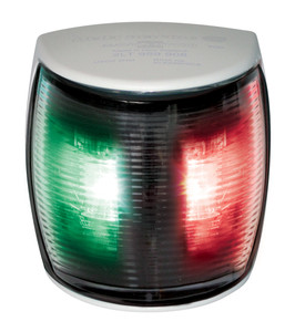 Hella Marine 959941011 2nm Navigation Light With Bi-color Heavy Duty Lens, White Shroud - 959941011