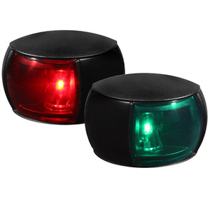 Hella Marine 980520911 2nm Navigation Light - Port & Starboard Kit Clear Lens, White Shroud, 120mm Cable - 980520911 Hella Marine 980520911 2nm Navigation Light - Port & Starboard Kit Clear Lens, White Shroud, 120mm Cable - 980520911