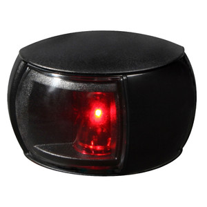 Hella Marine 980520131 2nm Navigation Light - Port Clear Lens, Black Shroud, 2.5m Cable - 980520131 Hella Marine 980520131 2nm Navigation Light - Port Clear Lens, Black Shroud, 2.5m Cable - 980520131