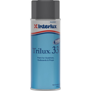 Interlux Yba064a/16 Trilux 33 Aerosol Antifouling Paint - Gray, 16 Oz. - YBA064A/16