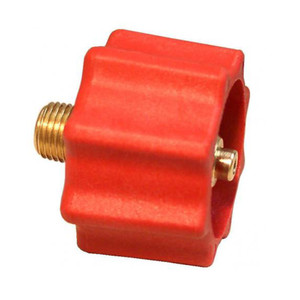 Marshall Excelsior Me519 Acme Type 1 Qcc Connector - 1/4" Mnpt X 1-5/16" Female, Red Handle - ME519