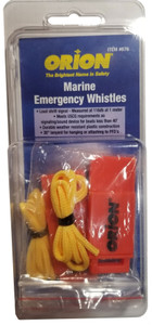 Orion 676 Whistle With Lanyard - 2-pack - 676 Orion 676 Whistle With Lanyard - 2-pack - 676