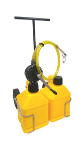 Flo-fast 31010-y Professional 10 Gallon Fluid Transfer System With Versa Cart - Yellow - 31010-Y Flo-fast 31010-y Professional 10 Gallon Fluid Transfer System With Versa Cart - Yellow - 31010-Y