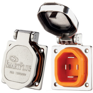 Smartplug Bm50s Stainless Steel Inlet And Cover Assembly - 50 Amp - BM50S Smartplug Bm50s Stainless Steel Inlet And Cover Assembly - 50 Amp - BM50S