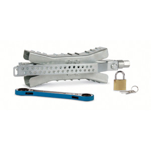Camco 44662 Wheel Stop With Wrench & Lock - 44662 Camco 44662 Wheel Stop With Wrench & Lock - 44662