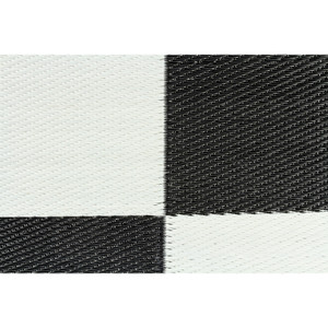 Camco 42884 Reversible Checkered Outdoor Mat - 6' X 9' - 42884