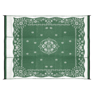 Camco 42850 Oriental Awning Leisure Mat - 9' X 12', Green - 42850 Camco 42850 Oriental Awning Leisure Mat - 9' X 12', Green - 42850