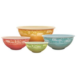 Camp Casual Cc-006 Set Of 4 Nesting Bowls With Lids - CC-006 Camp Casual Cc-006 Set Of 4 Nesting Bowls With Lids - CC-006