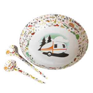 Camp Casual Cc-003 Serving Bowl And Servers Set - CC-003 Camp Casual Cc-003 Serving Bowl And Servers Set - CC-003