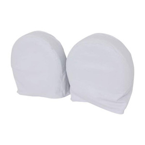 Classic Accessories 80-109-022801-00 Dual Axle Wheel Covers - Small, White - 80-109-022801-00 Classic Accessories 80-109-022801-00 Dual Axle Wheel Covers - Small, White - 80-109-022801-00