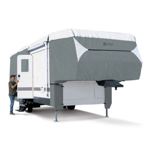 Classic Accessories 80-349 Polypro 3 Deluxe 5th Wheel Cover With Max Weather Protection - 33' To 37' - 80-349 Classic Accessories 80-349 Polypro 3 Deluxe 5th Wheel Cover With Max Weather Protection - 33' To 37' - 80-349