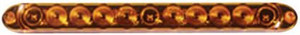 Innovative Lighting 251-1500-7 Slimline Led Identification Light Bar - 15", Amber/clear Lens - 251-1500-7 Innovative Lighting 251-1500-7 Slimline Led Identification Light Bar - 15", Amber/clear Lens - 251-1500-7