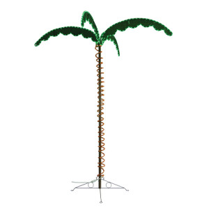 Ming's Mark 8080104 Green Longlife Decorative Palm Tree Rope Lights - 7' - 8080104 Ming's Mark 8080104 Green Longlife Decorative Palm Tree Rope Lights - 7' - 8080104