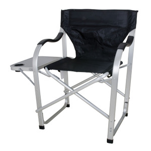 Ming's Mark Sl1214 Stylish Camping Heavy-duty Director's Chair - Black - SL1214 Ming's Mark Sl1214 Stylish Camping Heavy-duty Director's Chair - Black - SL1214