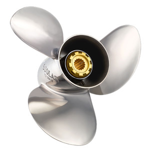 Solas 1331-111-13 Saturn Stainless Steel 3-blade Propeller - Rh, 11-1/8" Diameter X 13" Pitch - 1331-111-13