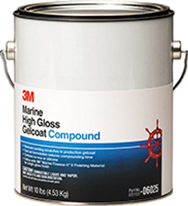 3m Marine - High Gloss Gelcoat Compound - Gallon - 6025 3m Marine - High Gloss Gelcoat Compound - Gallon - 6025