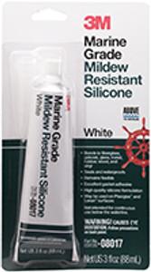 3m Marine - Silicone Sealant - White - 3 Oz - 8017 3m Marine - Silicone Sealant - White - 3 Oz - 8017