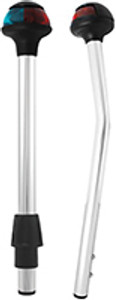 Attwood - Bi-color Stowaway 10" Straight - 1166136 Attwood - Bi-color Stowaway 10" Straight - 1166136