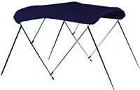 Carver - Bimini (3 Bow | 54") Acrylic Gray - A5493UB-10