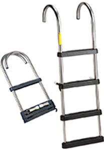 Garelick - Telescoping Pontoon Ladder - 12340-21 Garelick - Telescoping Pontoon Ladder - 12340-21