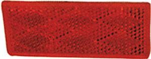 Horizon Global - Red Reflector W/ Adhesive Back - 3358 Horizon Global - Red Reflector W/ Adhesive Back - 3358