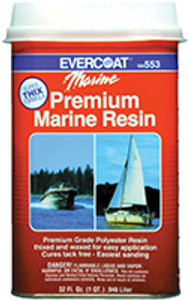 Itw Evercoat - Premium Marine Resin - Pint - 100554 Itw Evercoat - Premium Marine Resin - Pint - 100554