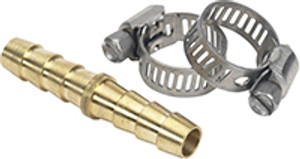Moeller Marine - Hose Mender W/ Ss Clamps - 1/4" - 033211-10-1 Moeller Marine - Hose Mender W/ Ss Clamps - 1/4" - 033211-10-1