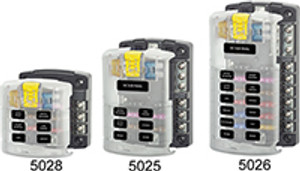 Navico Group - Fuse Block Ato 6 Circuit - 5025-BSS