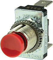 Navico Group - Momentary Contact Switch - Off(on) - Red - 1001401