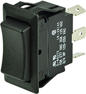 Navico Group - Rocker Switch - (on)off(on) - Black - 1001711