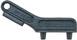Perko - Deck Plate Key - Black Plastic - 12487-8DP