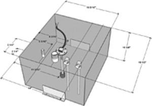 Rds - Below Deck Fuel Tank - 13 Gal - 59267 Rds - Below Deck Fuel Tank - 13 Gal - 59267