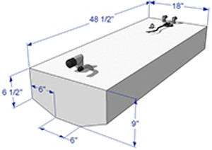 Rds - Below Deck Fuel Tank - 30 Gal - 59181 Rds - Below Deck Fuel Tank - 30 Gal - 59181