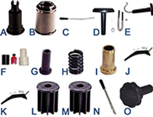 Springfield Marine - Handle - Plastic Replacement - 2171072 Springfield Marine - Handle - Plastic Replacement - 2171072