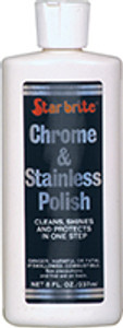 Star Brite - Chrome & Stainless Polish - 8 Oz - 82708 Star Brite - Chrome & Stainless Polish - 8 Oz - 82708