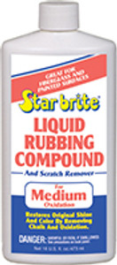 Star Brite - Liquid Rubbing Compound F/ Medium Oxi - 81316 Star Brite - Liquid Rubbing Compound F/ Medium Oxi - 81316