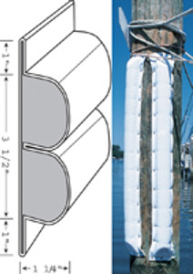 Taylor Made - Double Dock Post Bumper (50ft) - Medium - DDB3.CU50 Taylor Made - Double Dock Post Bumper (50ft) - Medium - DDB3.CU50