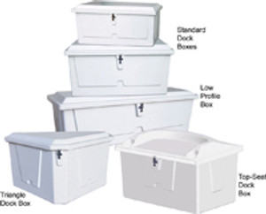Taylor Made - Stow N Go Dock Box (46") - Seat Small - 83556 Taylor Made - Stow N Go Dock Box (46") - Seat Small - 83556