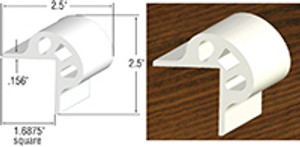 Taylor Made - Top Side Profile Edging (6 Ft) - White - 96038 Taylor Made - Top Side Profile Edging (6 Ft) - White - 96038