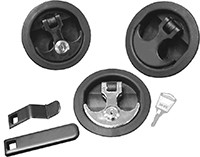 T-h Marine - Locking Anchor Lock - Black Handle - AL-1-DP