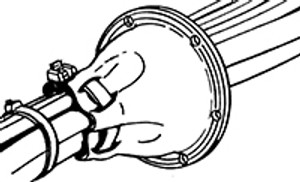 T-h Marine - Motorwell Boot (3") - Black (12) - CB-1-DP