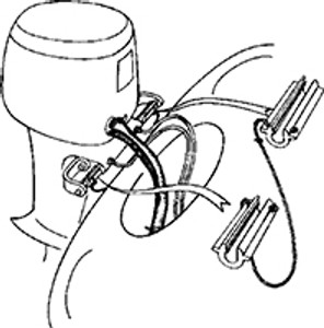 T-h Marine - Steer Stop Lock Set (4") - Navy Blue - SS-3-DP T-h Marine - Steer Stop Lock Set (4") - Navy Blue - SS-3-DP
