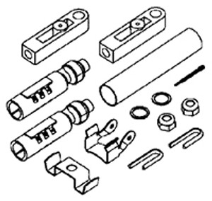 Uflex Usa - Connection Kit - J/e & Brp Engines - K57