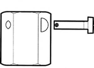 Uflex Usa - Universal Nut Adapter F/ Threaded Helms - K66 Uflex Usa - Universal Nut Adapter F/ Threaded Helms - K66